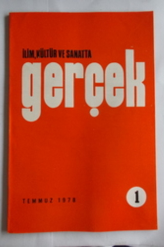 İlim, Kültür ve Sanatta Gerçek 1978 / 1