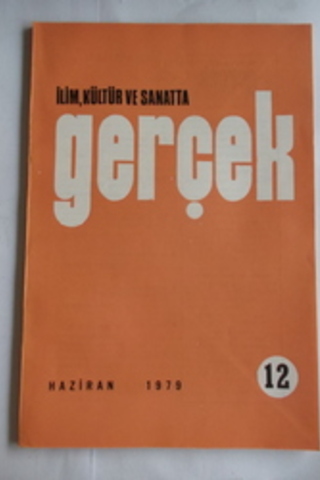 İlim, Kültür ve San'atta Gerçek 1979 / 12