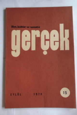 İlim, Kültür ve San'atta Gerçek 1979 / 15