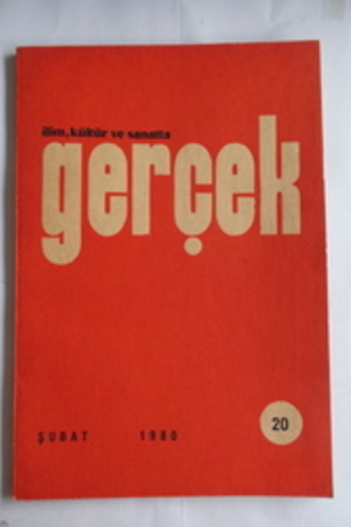 İlim, Kültür ve Sanatta Gerçek 1980 / 20