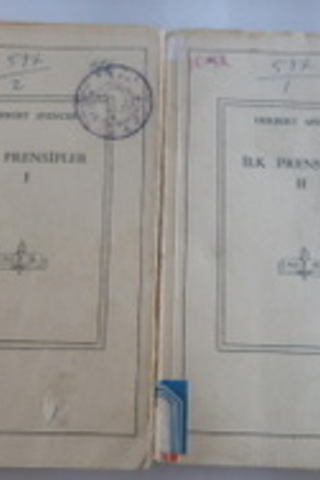 İlk Prensipler I-II Herbert Spencer