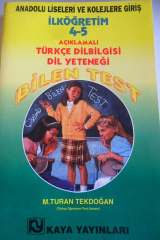 İlkokul 4-5 Açıklamalı Türkçe Dilbilgisi