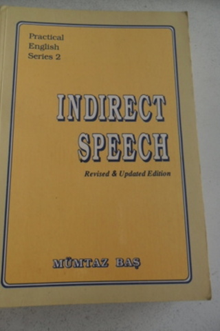 Indirect Speech Revised & Updated Edition Mümtaz Baş
