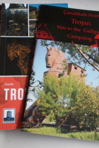 İngilizce Çanakkale Tanıtım Gezi Kitap ve Broşürleri / 4 Adet