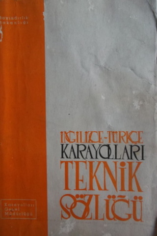 İngilizce Türkçe Karayolları Teknik Sözlüğü