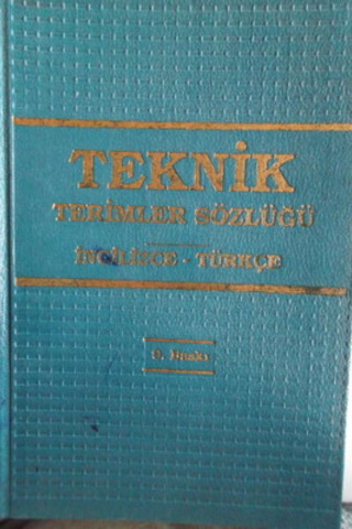 İngilizce - Türkçe Teknik Terimler Sözlüğü