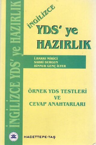 İngilizce Yds'ye Hazırlık İ. Hakkı Mirici