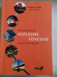 İnşaat İşlerinde Sözleşme Yönetimi Nedim Uyanık