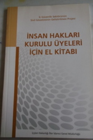 İnsan Hakları Kurulu Üyeleri İçin El Kitabı
