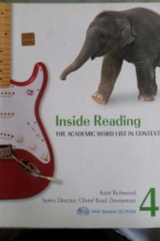 Inside Reading The Academic Word List In Context 4 CD'li Kent Richmond