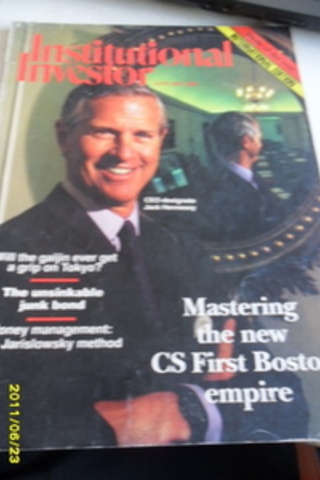 Instititional Investor 1989 / January