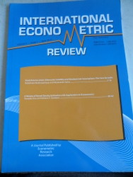 International Econometric 2013 / 1