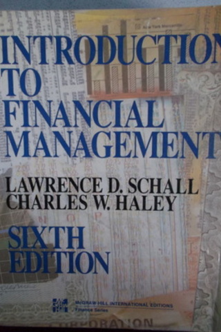Introduction To Financial Management Lawrence D. Schall