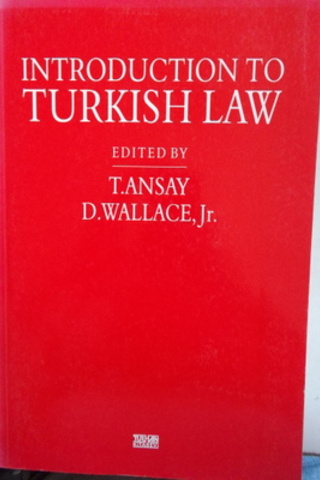 Introduction To Turkish Law T. Ansay