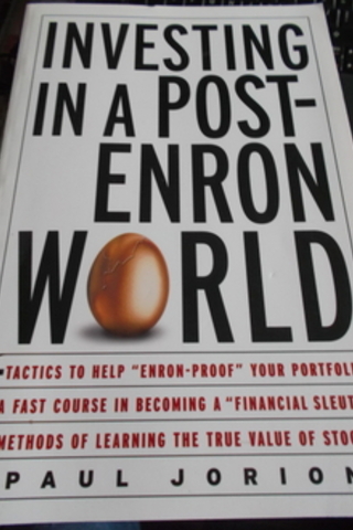 Investing In A Post Enron World Paul Jorion