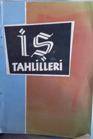 İş Tahlilleri