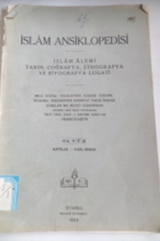 İslam Ansiklopedisi 64. Cüz