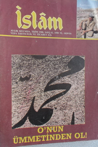 İslam Aylık Mecmua 1988 / 62