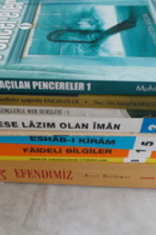 İslam ve Din Kitapları / 9 Adet