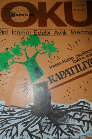 İSLAMIN İLK EMRİ OKU DİNİ İÇTİMAİ EDEBİ AYLIK MECMUA SAYI.114 EYLÜL 19
