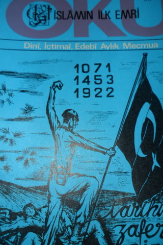 İSLAMIN İLK EMRİ OKU DİNİ İÇTİMAİ EDEBİ AYLIK MECMUA SAYI.124 AĞUSTOS 