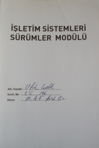 İşletim Sistemleri Sürümler Modülü
