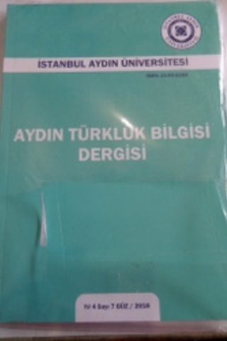 İstanbul Aydın Üniversitesi 2018 / 7