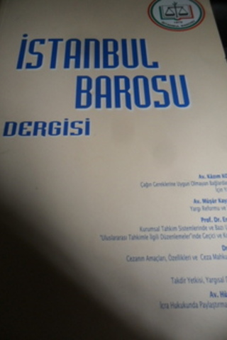 İstanbul Barosu Dergisi 2003 / 2