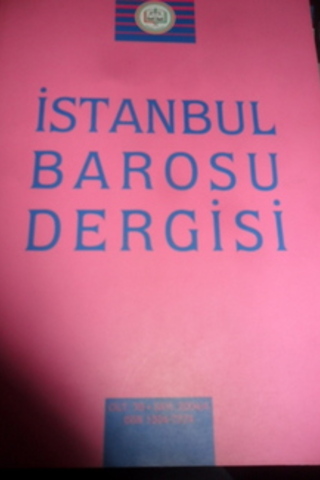 İstanbul Barosu Dergisi 2004 / 4