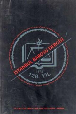 İstanbul Barosu Dergisi 2006 / 3