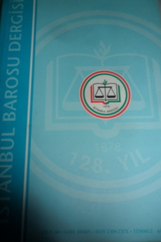 İstanbul Barosu Dergisi 2006 / 4