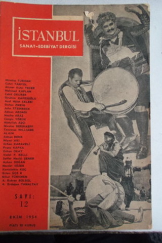 İstanbul Sanat - Edebiyat Dergisi 1954 / 12