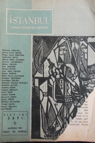 İstanbul Sanat - Edebiyat Dergisi 1955 / 6