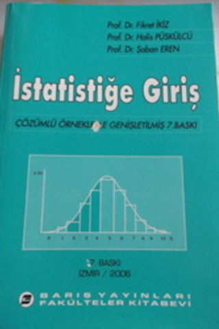 İstatistiğe Giriş Fikret İkiz