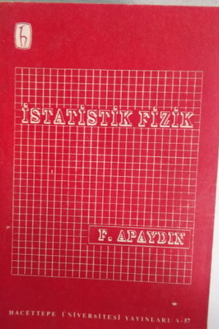 İstatistik Fizik F. Apaydın