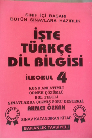 İşte Türkçe Dilbilgisi İlkokul 4