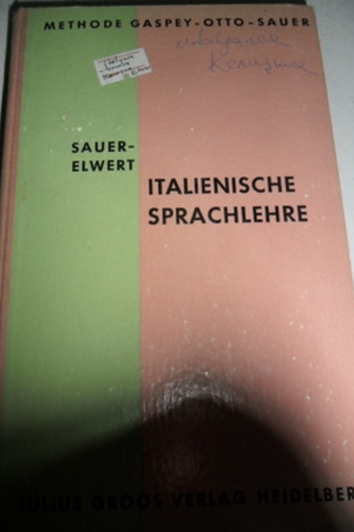 Italienische Sprachlehre