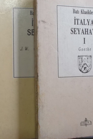 İtalya Seyahati (3 Cilt Takım) Goethe