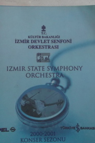 İzmir Devlet Senfoni Orkestrası 2000 - 2001 Konser Sezonu