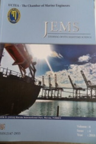 Jems Journal Of Eta Maritime Science Cilt 6 Sayı 4