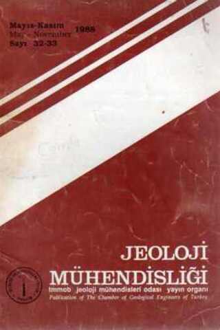 Jeoloji Mühendisliği 1988 / 32-33