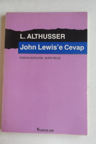 John Lewis'e Cevap L. Althusser