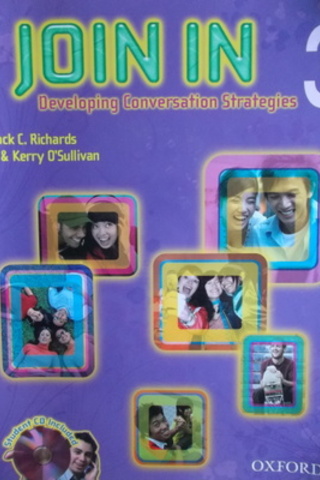 Join In Developing Conversation Strategies 3 Student Book + CD'li Jack