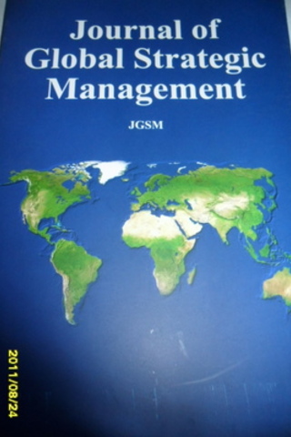 Journal Of Global Strategic Management