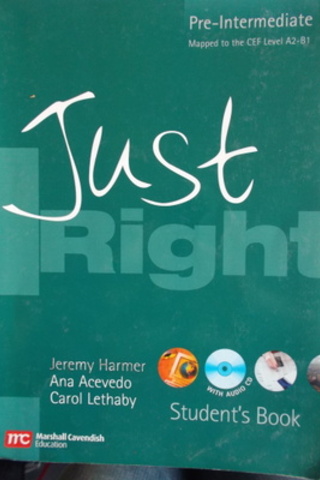 Just Pre - Intermediate Student's Book Jeremy Harmer