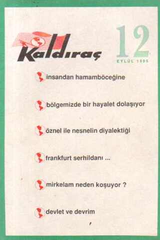 Kaldıraç 1995 / 12