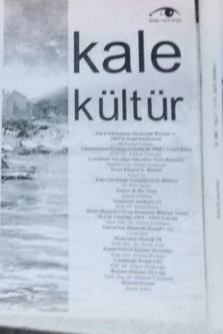 Kale Kültür 3 adet dergi