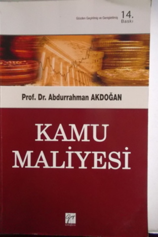Kamu Maliyesi Abdurrahman Akdoğan
