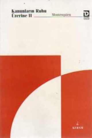 Kanunların Ruhu Üzerine II