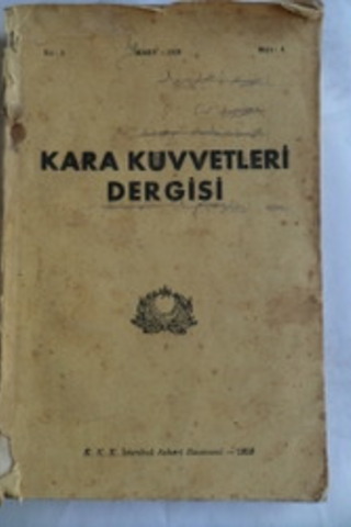 Kara Kuvvetleri Dergisi 1959 / 4